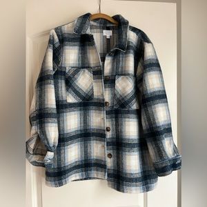 Heavy flannel jacket